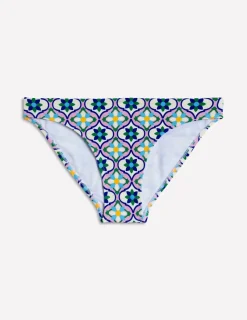 Bademode | Boden Klassische Bikinihose-Bunt, Geblümte Kachel Bunt,GeblümteKachel