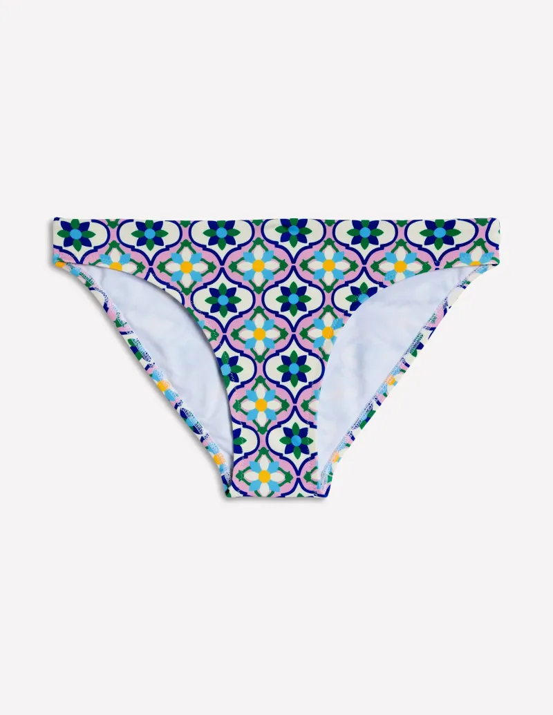 Bademode | Boden Klassische Bikinihose-Bunt, Geblümte Kachel Bunt,GeblümteKachel