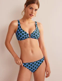 Bademode | Boden Klassische Bikinihose-Kornblume, Bunt Geo Kornblume,BuntGeo