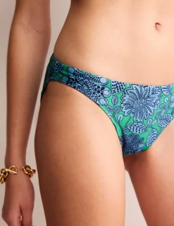 Bademode | Boden Klassische Bikinihose-Ming Grün, Gardenia Swirl MingGrün,GardeniaSwirl
