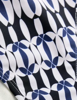 Bademode | Boden Klassische Bikinihose-Schwarz, Weiß Geo Schwarz,WeißGeo