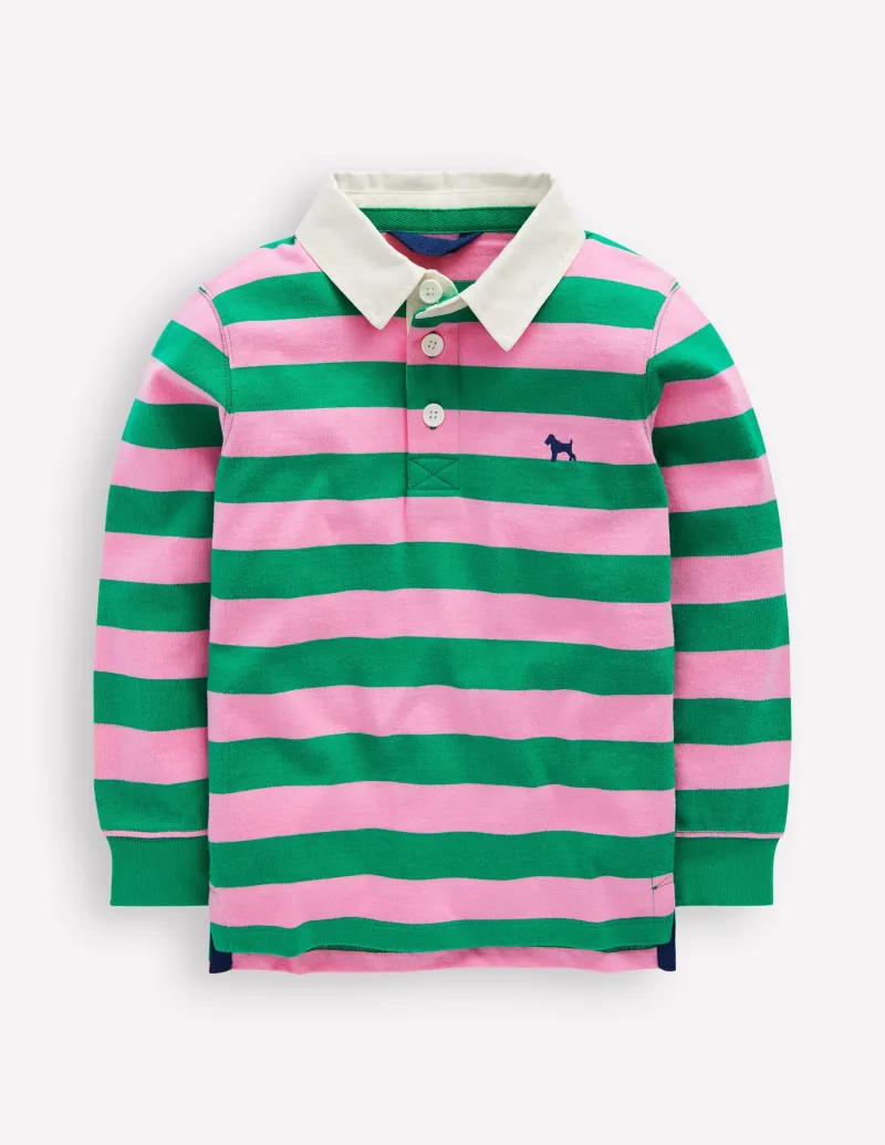 Oberteile & T-shirts | Boden Klassisches Rugbyhemd-Limettensaft / Vintage-Mauve