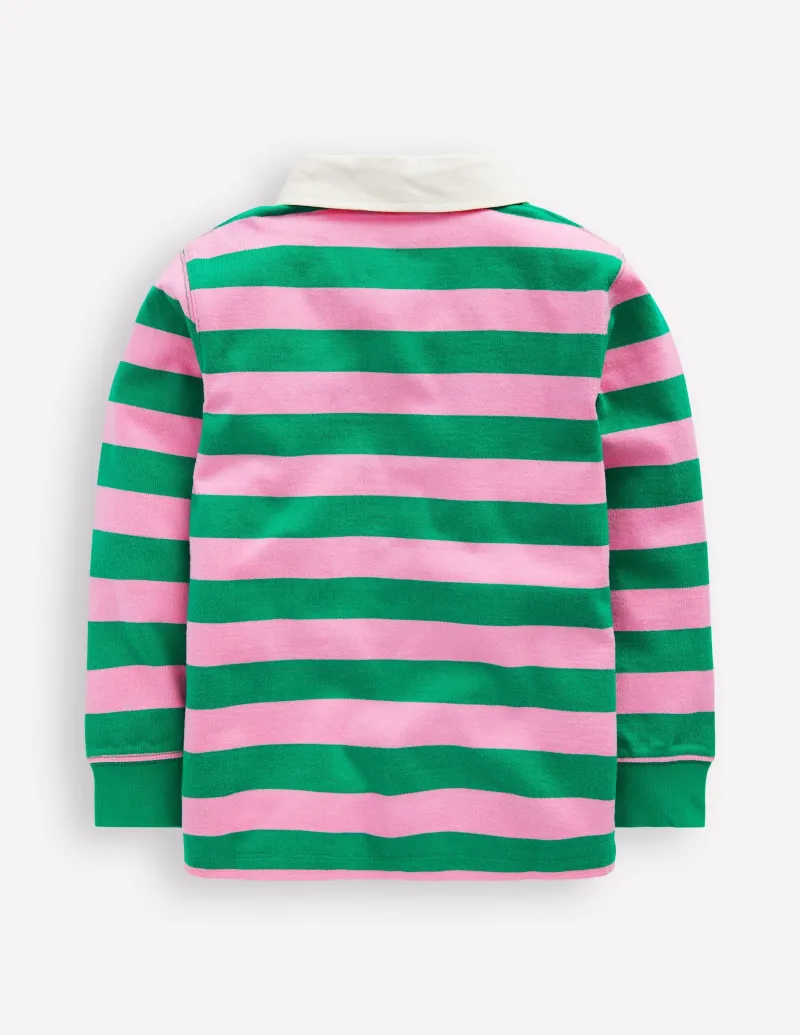 Oberteile & T-shirts | Boden Klassisches Rugbyhemd-Limettensaft / Vintage-Mauve