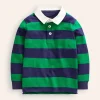 Oberteile & T-shirts | Boden Klassisches Rugbyhemd- Schuluniform-Marineblau/Hochlandgrün