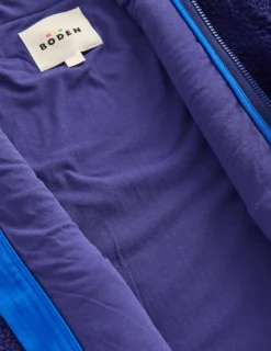 Mäntel & Jacken | Boden Kuschelige Teddyfell-Jacke-Dämmerungsblau Planeten DämmerungsblauPlaneten