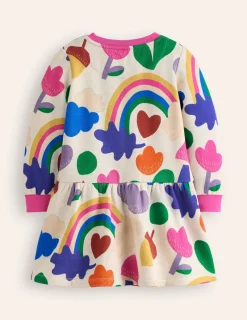 Kleider | Boden Kuscheliges, bedrucktes Sweatshirt-Kleid-All Is Calm/Bright AllIsCalm/Bright