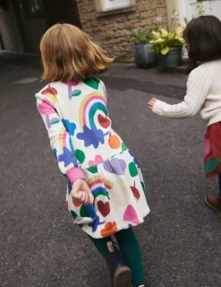Kleider | Boden Kuscheliges, bedrucktes Sweatshirt-Kleid-All Is Calm/Bright AllIsCalm/Bright