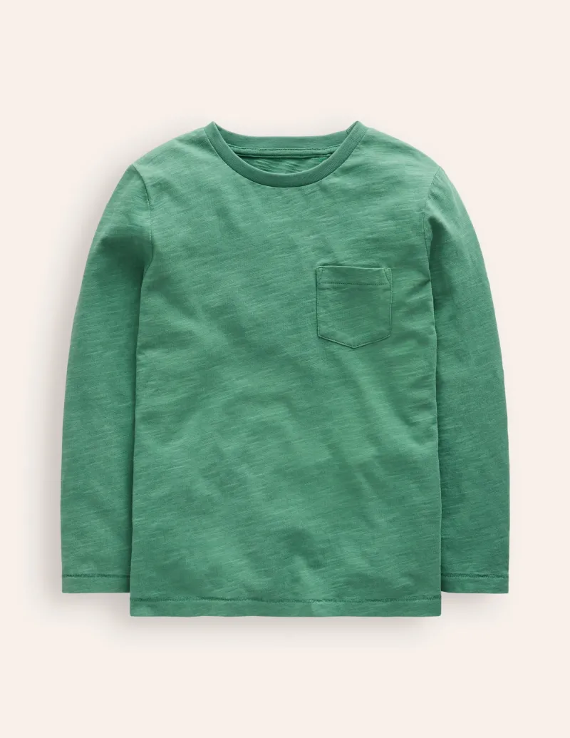 Oberteile & T-shirts | Boden Langärmliges T-Shirt für den Alltag-Eintagsfliege Grün EintagsfliegeGrün
