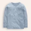 Oberteile & T-shirts | Boden Langärmliges T-Shirt für den Alltag- Dunkelblau