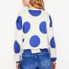 Pullover & Strickjacken | Boden Lara Lockerer Baumwollpullover-Naturweiß/Leuchtendes Blau Punkte Naturweiß/LeuchtendesBlauPunkte