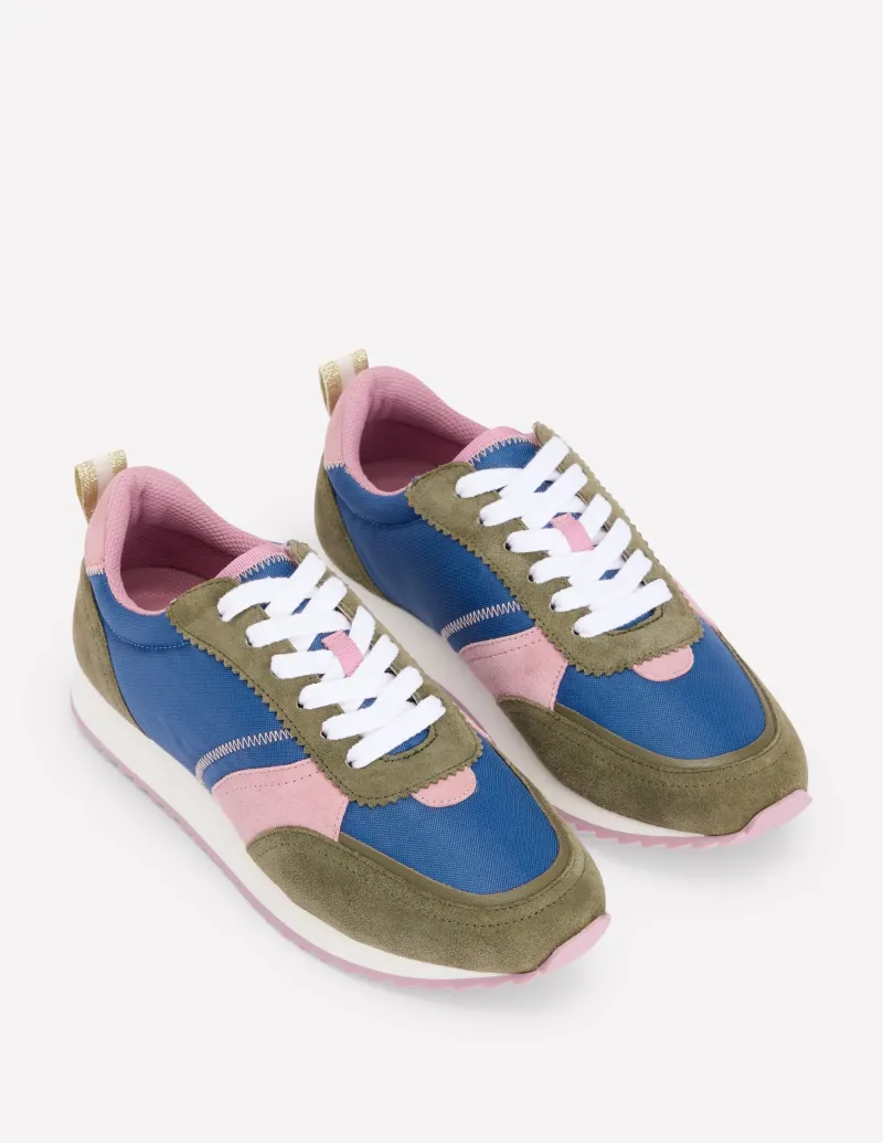 Flache Schuhe | Nachtwäsche & Schlafanzüge | Boden Laufschuhe-Blau Blockfarben BlauBlockfarben