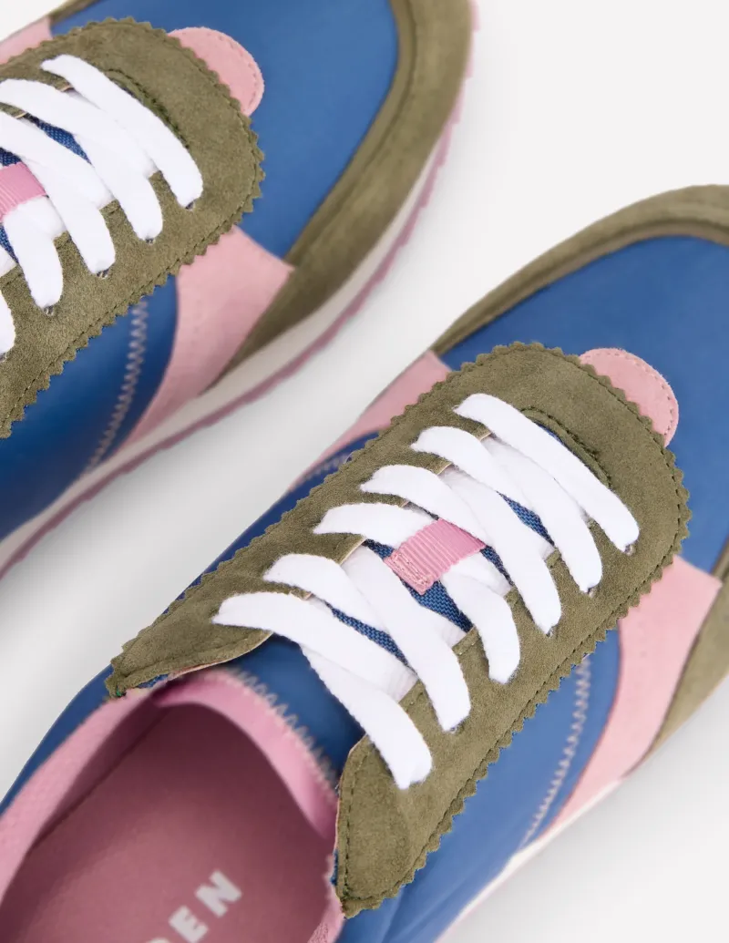 Flache Schuhe | Nachtwäsche & Schlafanzüge | Boden Laufschuhe-Blau Blockfarben BlauBlockfarben