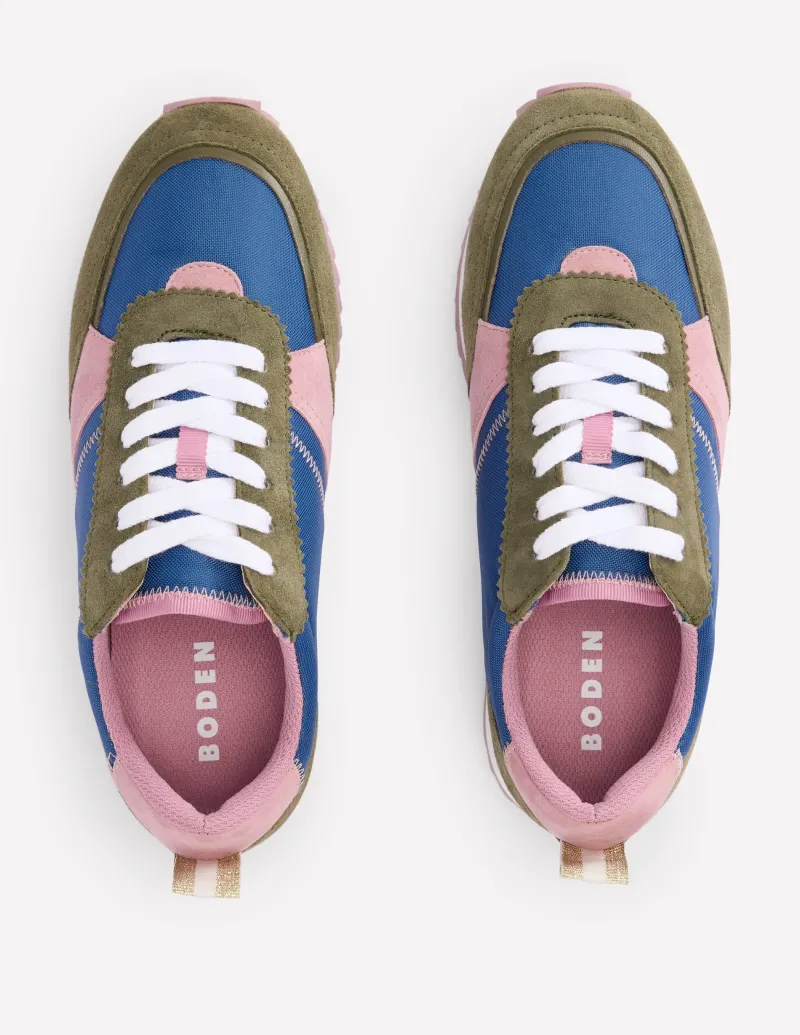 Flache Schuhe | Nachtwäsche & Schlafanzüge | Boden Laufschuhe-Blau Blockfarben BlauBlockfarben