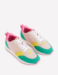 Flache Schuhe | Nachtwäsche & Schlafanzüge | Boden Laufschuhe-Rosa Blockfarben RosaBlockfarben