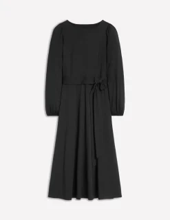 Kleider & Jumpsuits | Midi | Boden Leandra Jersey-Midikleid- Schwarz