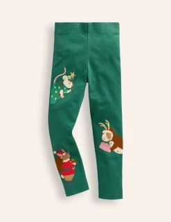 Leggings | Hosen & Jeans | Boden Leggings mit Applikationen-Aloe-Vera-Grün, Häschen Aloe-Vera-Grün,Häschen