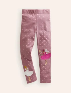 Leggings | Hosen & Jeans | Boden Leggings mit Applikationen-Vintage-Rosa Ballerinas Vintage-RosaBallerinas