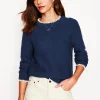 Pullover & Strickjacken | Boden Lena Pullover mit Ziernaht-Aqua Marine Marl AquaMarineMarl