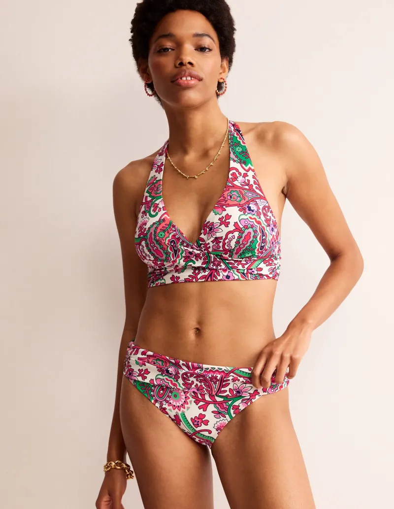Bademode | Boden Levanzo Bikinihose mit Faltendetail-Bunt, Fantastisch Bunt,Fantastisch