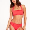 Bademode | Boden Levanzo Bikinihose mit Faltendetail-Intensives Korallenrot IntensivesKorallenrot