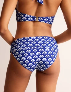 Bademode | Boden Levanzo Bikinihose mit Faltendetail-Surf The Web, Laub Geo SurfTheWeb,LaubGeo