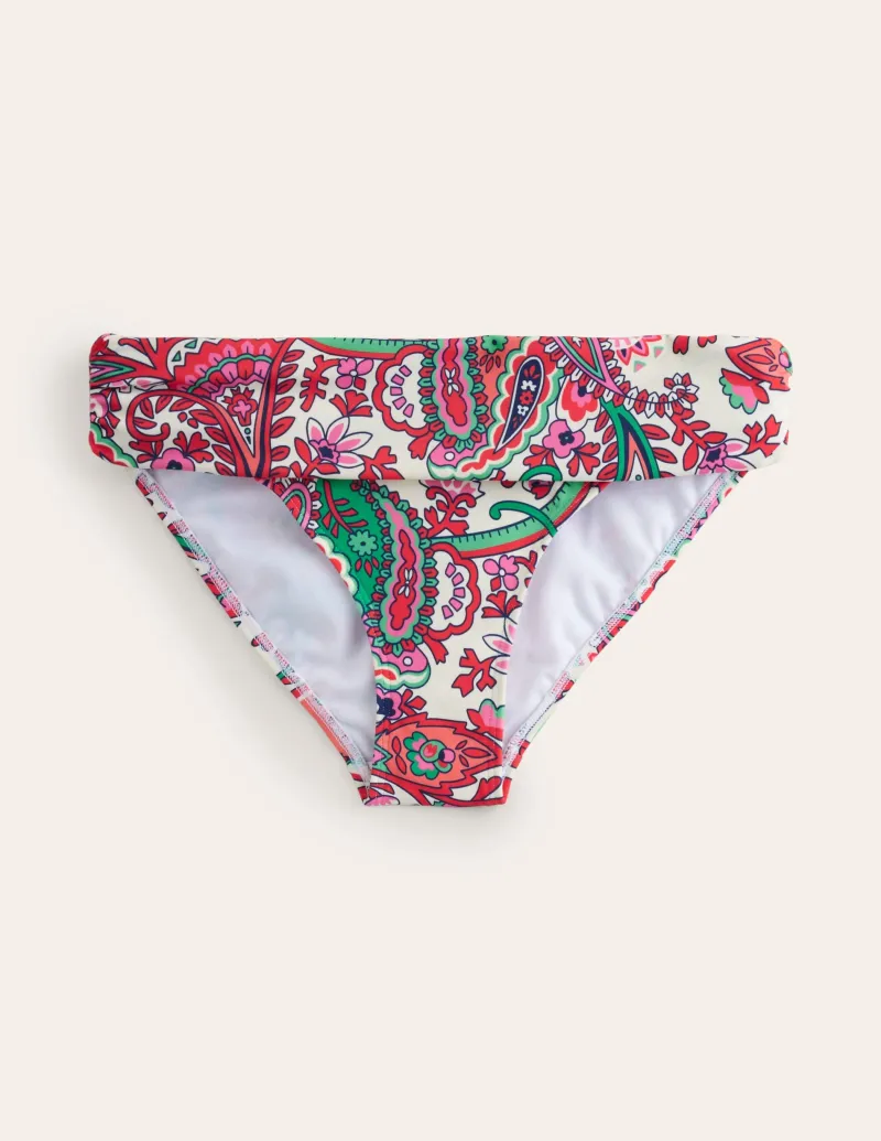 Bademode | Boden Levanzo Bikinihose mit Faltendetail-Bunt, Fantastisch Bunt,Fantastisch