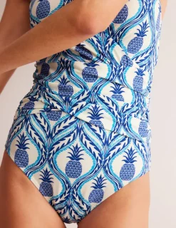 Bademode | Boden Levanzo Neckholder-Badeanzug-Surf The Web, Ananas Welle SurfTheWeb,AnanasWelle
