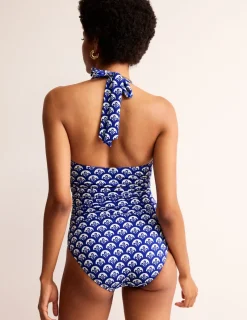 Bademode | Boden Levanzo Neckholder-Badeanzug-Surf The Web, Laub Geo SurfTheWeb,LaubGeo