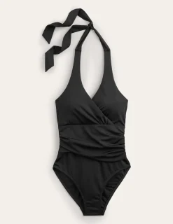 Bademode | Boden Levanzo Neckholder-Badeanzug- Schwarz