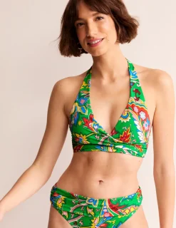 Bademode | Boden Levanzo Neckholder-Bikinioberteil-Kelly Grün, Paisley Azurblau KellyGrün,PaisleyAzurblau
