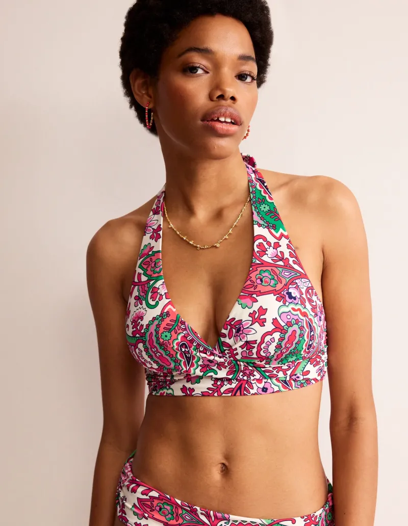 Bademode | Boden Levanzo Neckholder-Bikinioberteil-Bunt, Phantasievoll Bunt,Phantasievoll