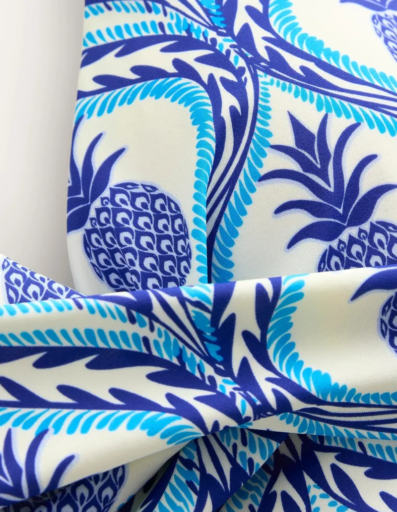 Bademode | Boden Levanzo Neckholder-Bikinioberteil-Surf The Web, Ananas Welle SurfTheWeb,AnanasWelle