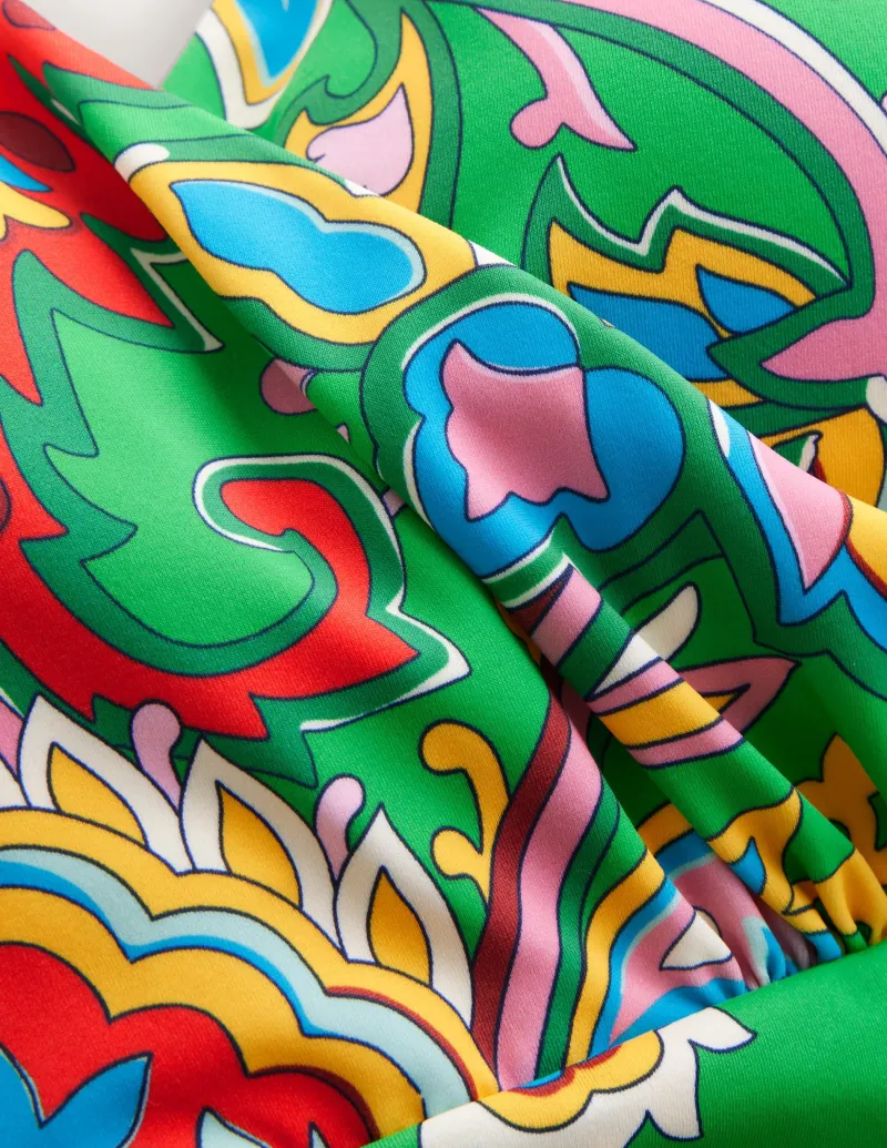 Bademode | Boden Levanzo Neckholder-Tankinioberteil-Kelly Grün, Paisley Azurblau KellyGrün,PaisleyAzurblau