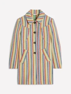 Mäntel & Jacken | Boden Lincoln Mantel mit Streifen-Regenbogen Twill Streifen RegenbogenTwillStreifen