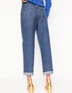Jeans | Boden Lockere Jeans mit mittlerer Leibhöhe-Beatnik Red