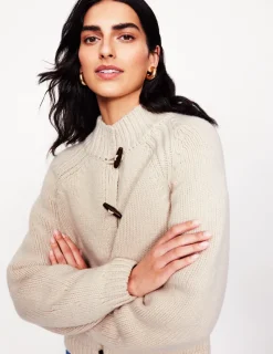 Pullover & Strickjacken | Boden Lässige Strickjacke mit Knebelknöpfen- Black