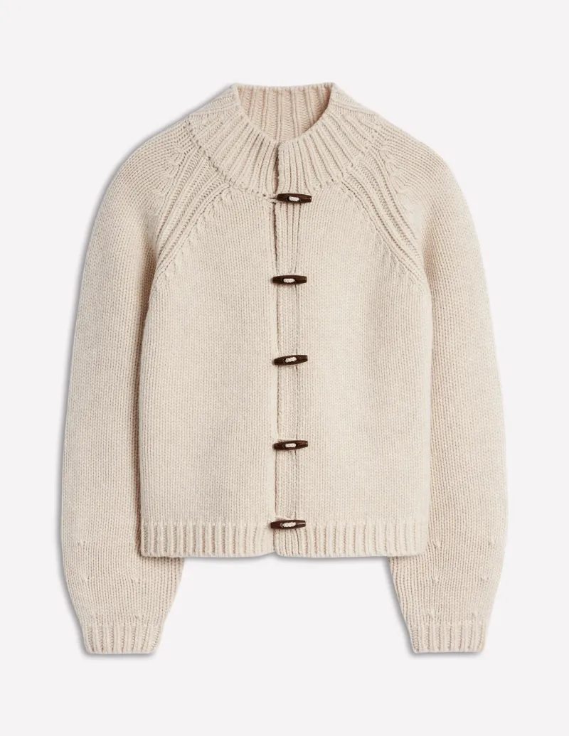 Pullover & Strickjacken | Boden Lässige Strickjacke mit Knebelknöpfen- Black