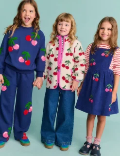 Kleider | Boden Lucilla Schürzenkleid-Steuerbordblau Kirschen SteuerbordblauKirschen