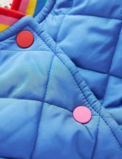 Mäntel & Jacken | Boden Lustige Bomberjacke mit Teddyfell-Futter-Pfauenfederblau Herzenexplosion PfauenfederblauHerzenexplosion