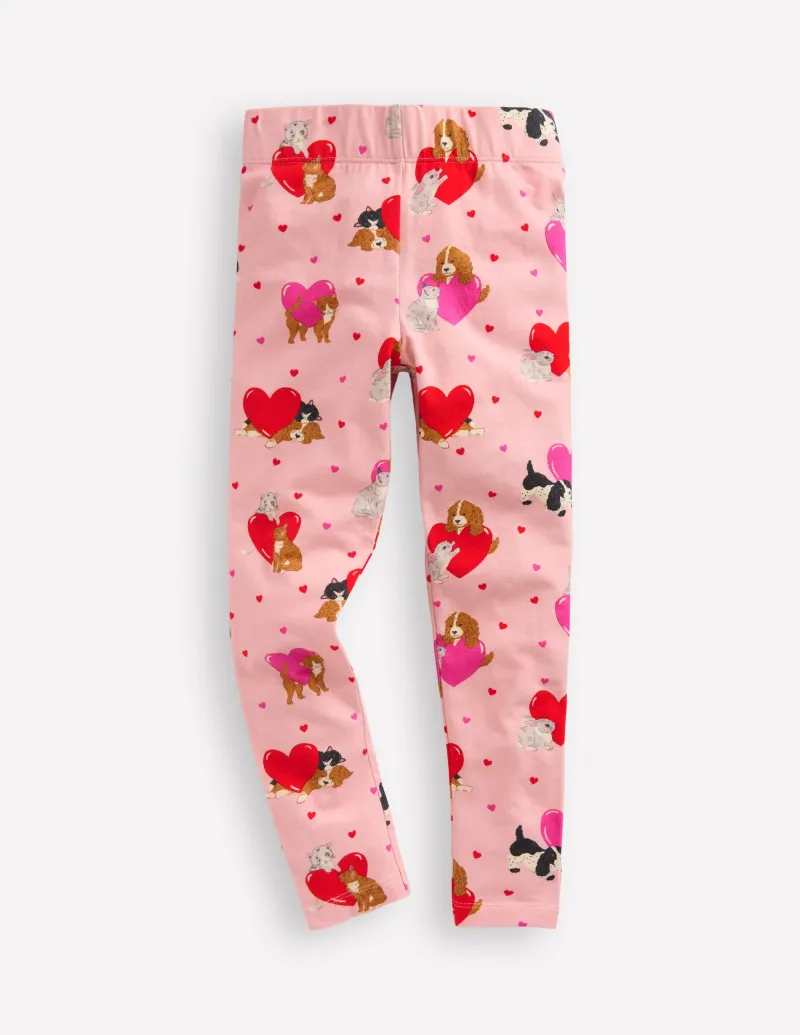 Leggings | Hosen & Jeans | Boden Lustige Leggings-Kreiderosa Valentinstag Haustiere KreiderosaValentinstagHaustiere