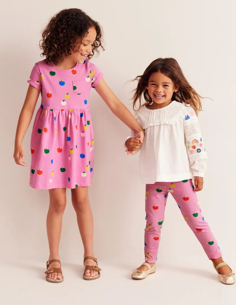 Leggings | Hosen & Jeans | Boden Lustige Leggings-Rosa Regenbogen Äpfel RosaRegenbogenÄpfel
