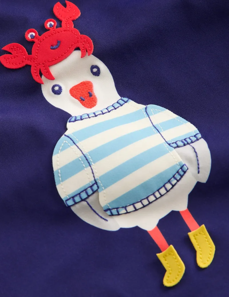 Bademode | Boden Lustiges Badeshirt-Set-Steuerbordblau Möwe SteuerbordblauMöwe