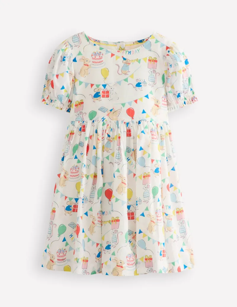 Kleider | Boden Madeline Gewebtes Kleid- Geburtstagsdesign