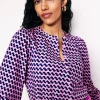 Oberteile | T-shirts & Tops | Boden Marina Jersey-Hemd-Mondlicht-Mauve, Motiv Terrace Swirl Mondlicht-Mauve,MotivTerraceSwirl