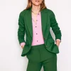 Mäntel & Jacken | Blazer | Boden Marylebone Ponte-Blazer-Dunkles Smaragdgrün DunklesSmaragdgrün