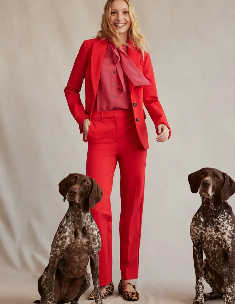 Mäntel & Jacken | Blazer | Boden Marylebone Ponte-Blazer-Scharfer Pfeffer ScharferPfeffer