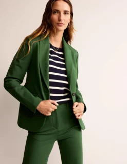 Mäntel & Jacken | Blazer | Boden Marylebone Ponte-Blazer- Wintergrün