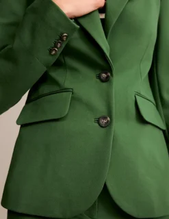 Mäntel & Jacken | Blazer | Boden Marylebone Ponte-Blazer- Wintergrün