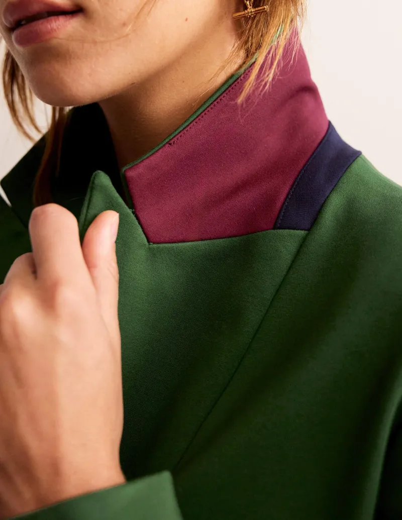 Mäntel & Jacken | Blazer | Boden Marylebone Ponte-Blazer- Wintergrün