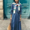 Kleider & Jumpsuits | Midi | Boden Mila Midi-Hemdblusenkleid aus Denim-Medium Vintage MediumVintage